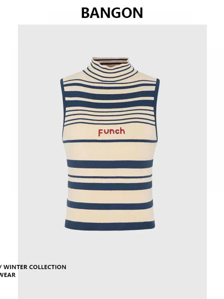 BANGON College Style High-Waist Two-Piece Suit Skirt