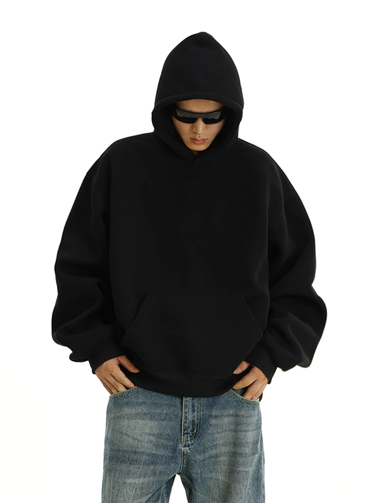 Community High Weight Clean Hooded Sweatshirt