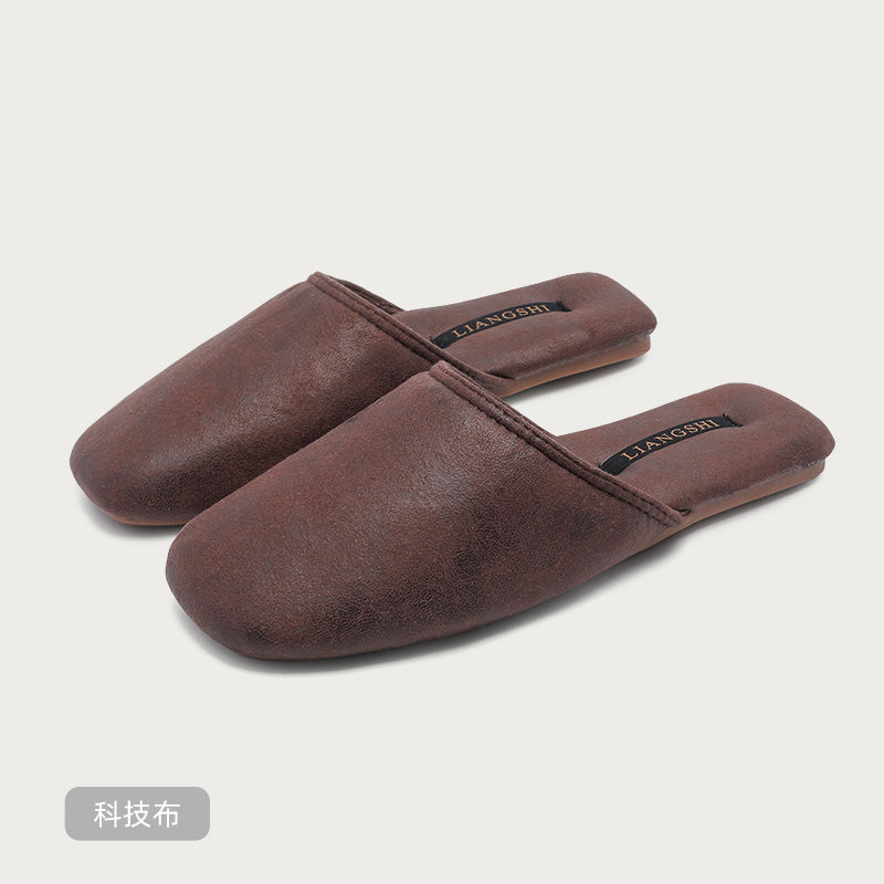 Breathable Toe-Cap Couple Slippers