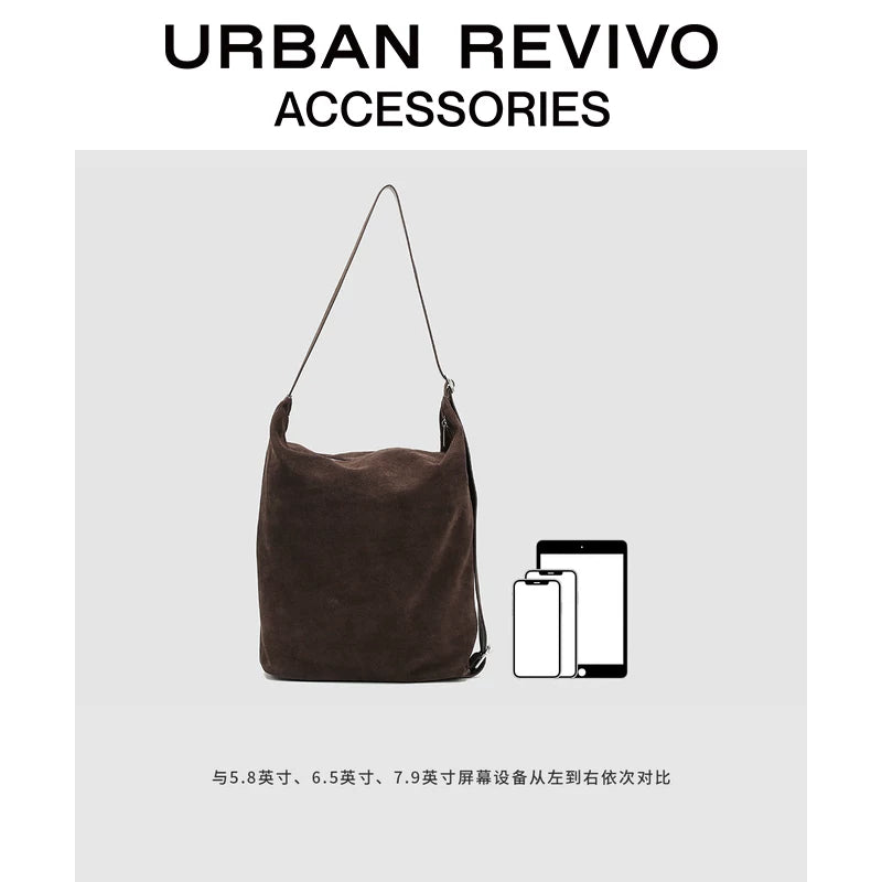 Urban Revivo Men's Retro Messenger Bag