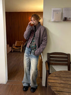 CENSMADE Detroit Washed Canvas Work Jacket