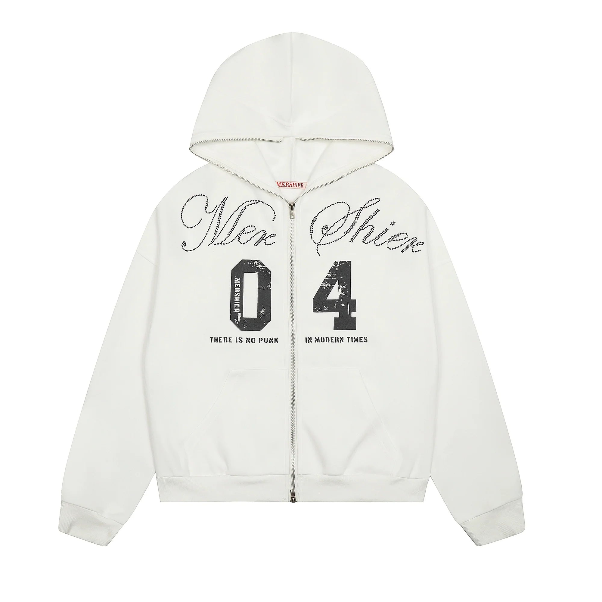 BLACKLISTS Vintage Alphabet Hot Diamond Sweater Jacket