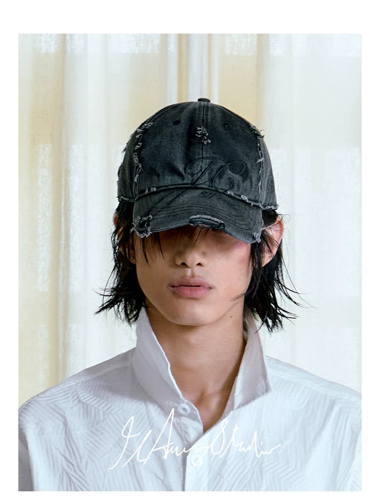 JCAESAR Old Embroidery Logo Cap