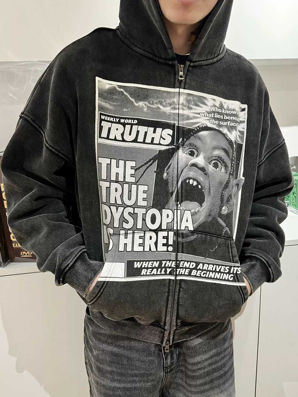 DKNT Travis Scott ESCAPE PLAN Hoodie