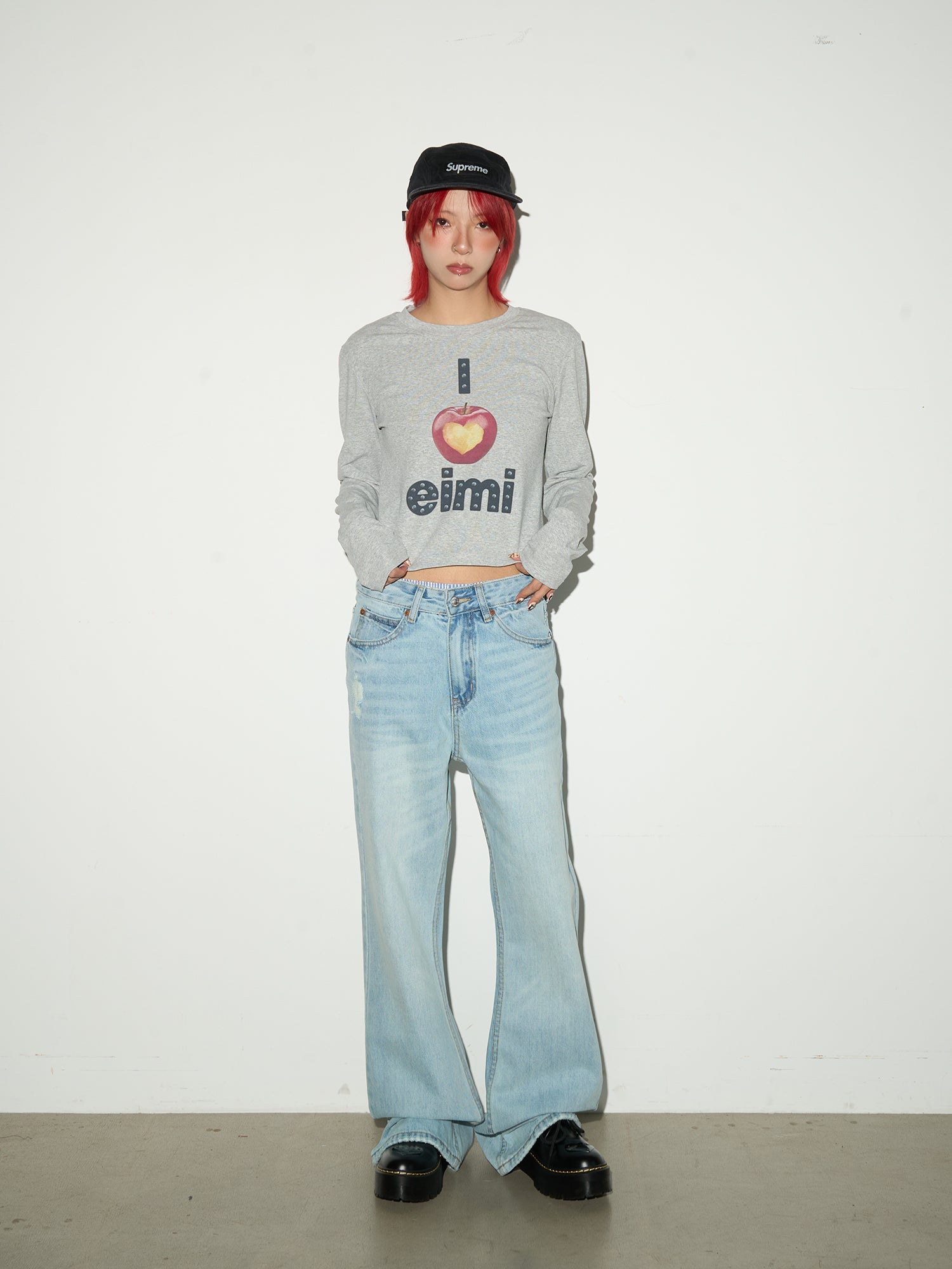 MICHINNYON wash denim