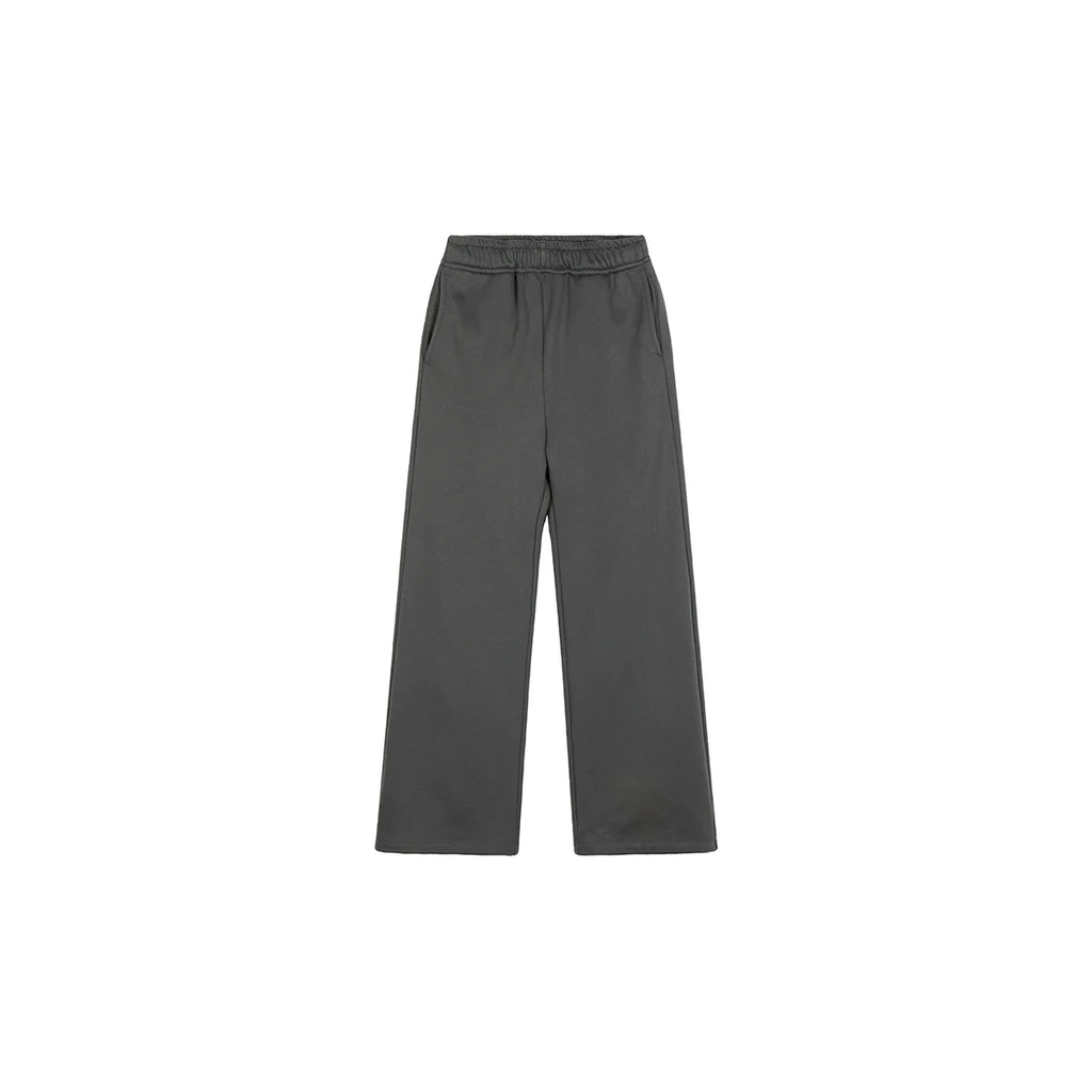 PLUS NO LOGO Thermal Micro-straight Fleece Casual Pants