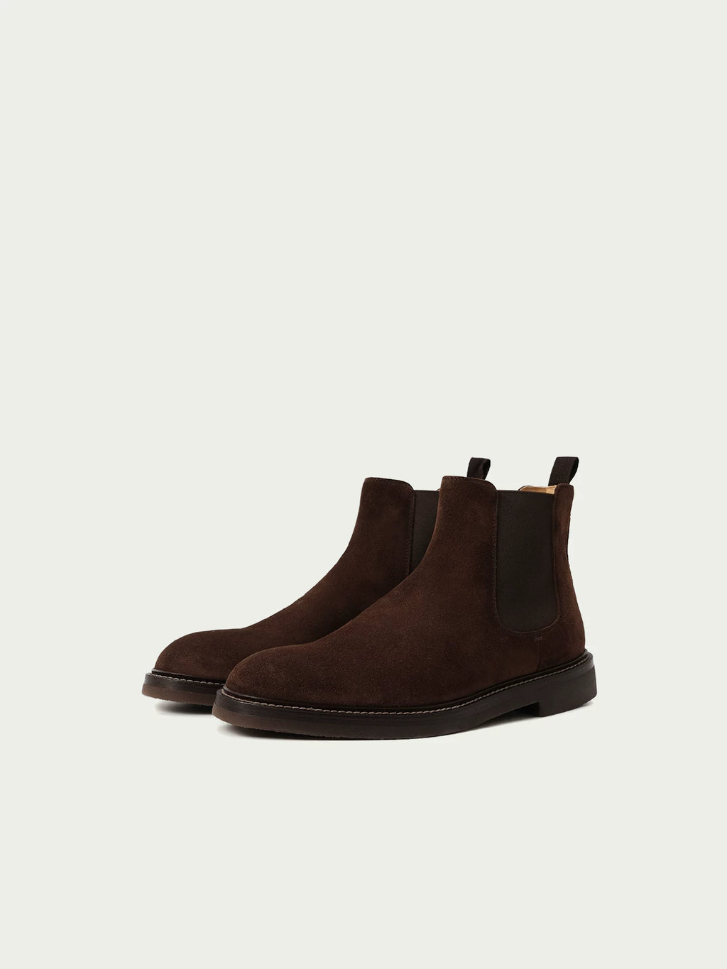 Mid Cut Cowhide Martin Chelsea Boots