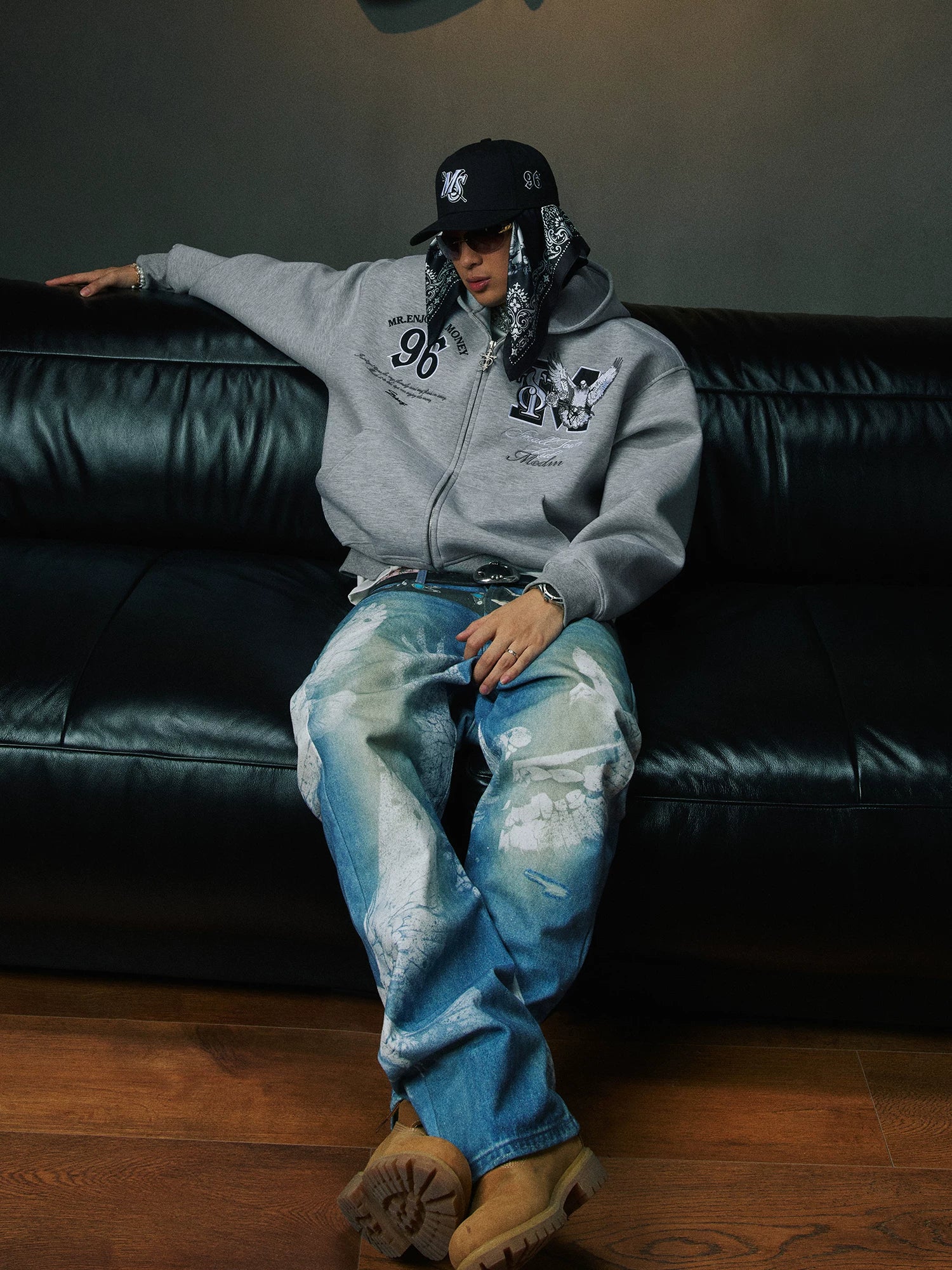 STK x MEDM Air Layer Hooded Cardigan