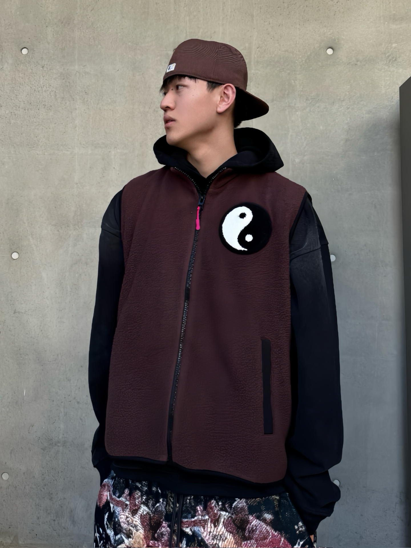 BurningDreamers Tai Chi Fleece Vest