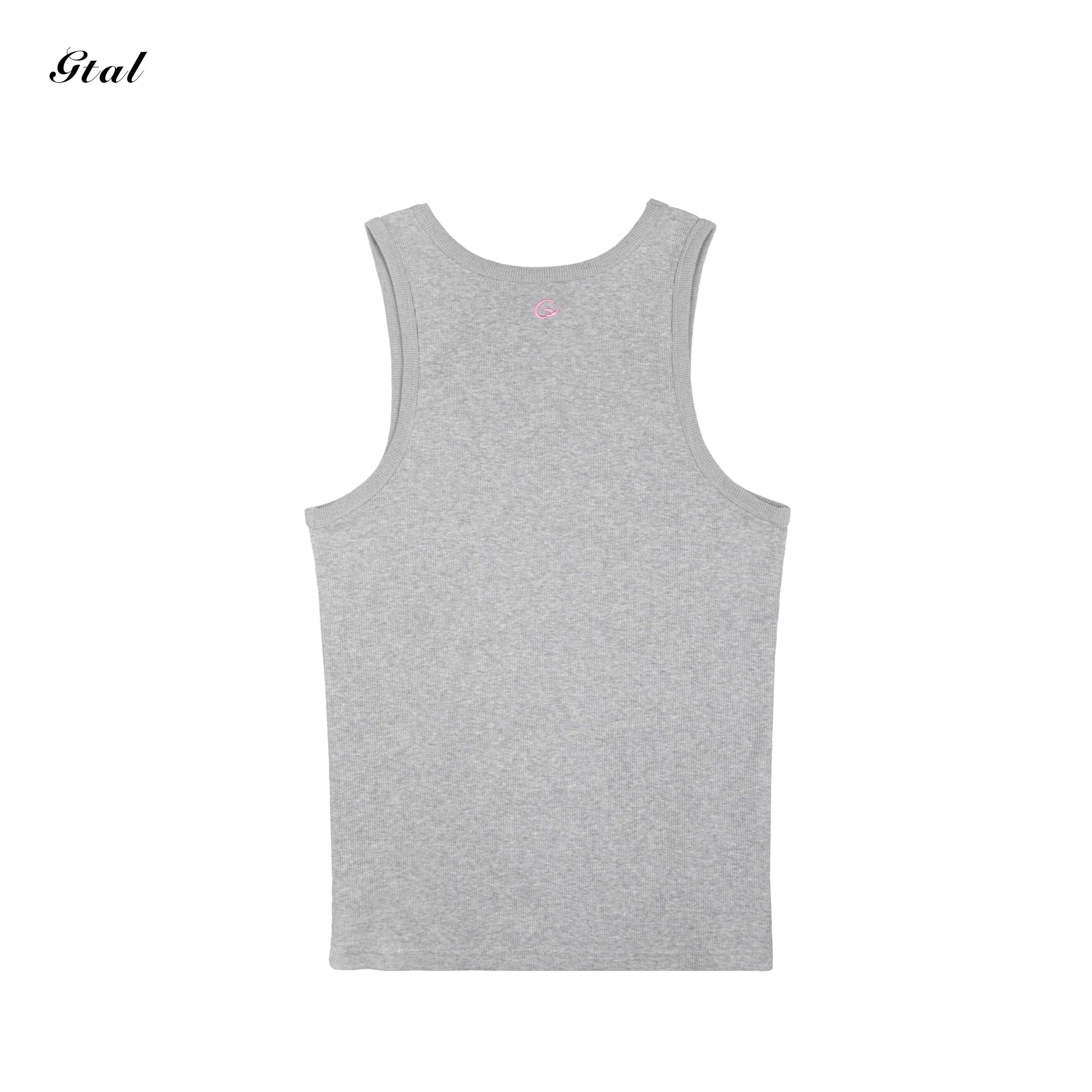 GTAL Threaded Cool Sleeveless Slim Tee