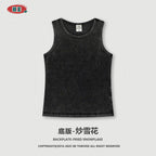BE Women's Embroidery Logo Slim Fit Vest tee