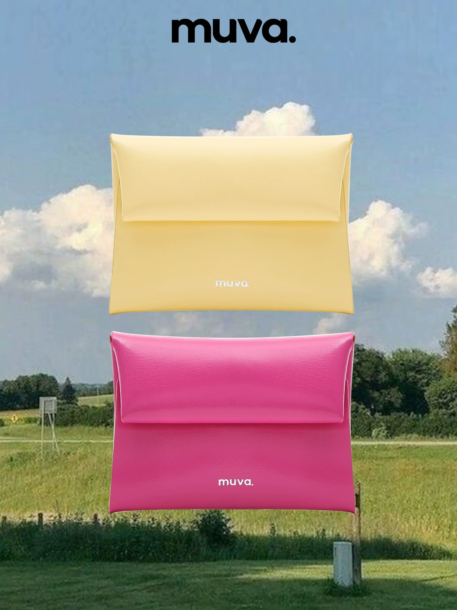 MUVA Leather Cute Card Bag