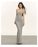 Anna Aneae Skinny Suspender Dress