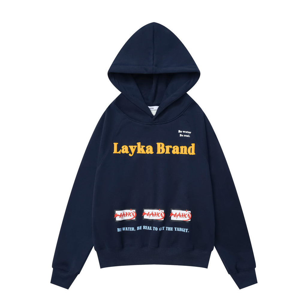 UNBDNS Letter Print Hoodie