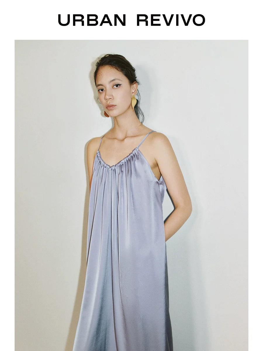 URBAN REVIVO Holiday Super Loose Dress