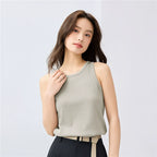 Giordano Elastic Pit Strip Slim Fit Crew Neck Sleeveless Tee