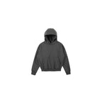 PLUS NO LOGO Short and Wide Stand-up Hooded Sweater