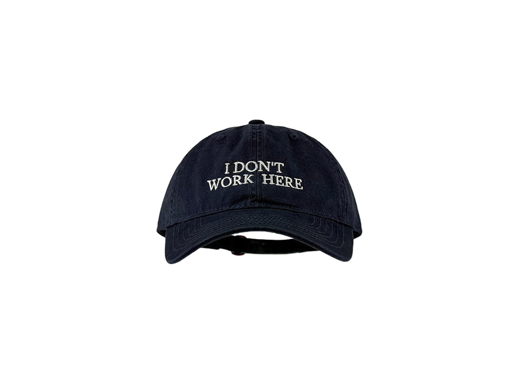 Ryu Jimin "I Don't Work Here" Embroidered Baseball Cap