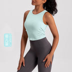 Athena Lulu Naked Back Yoga Vest with Chest Pad