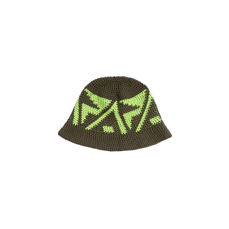 AVENUE & SON Jacquard Logo Knitted Fisherman Hat