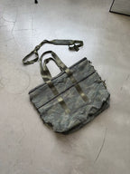 InsGale Washed Camouflage Rough Crossbody Tote Bag