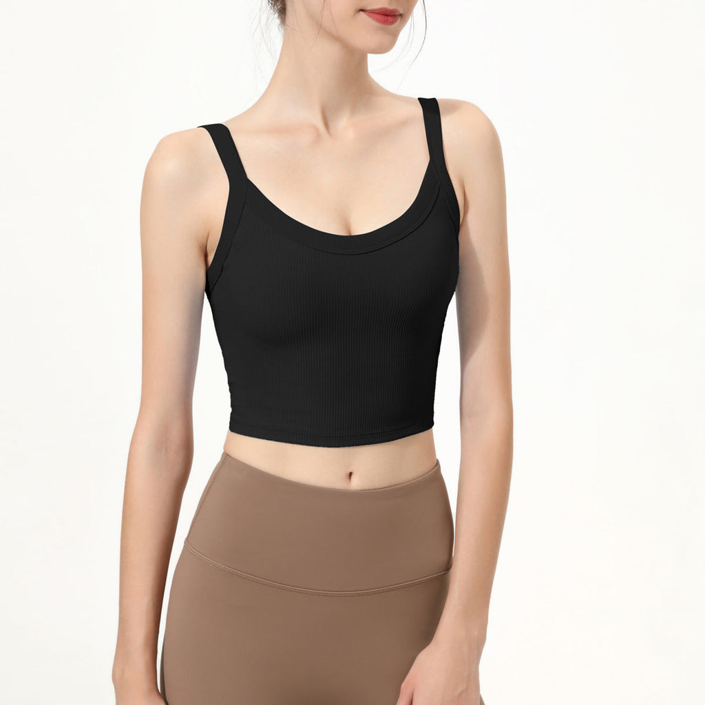 Athena Lulu One-piece Fixed Cup Yoga Vest Beauty Back