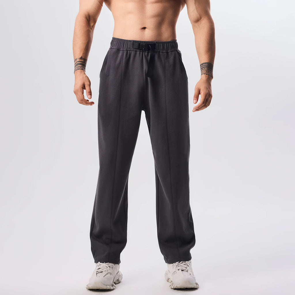 GD Heavyweight Sports Splicing Straight Pants