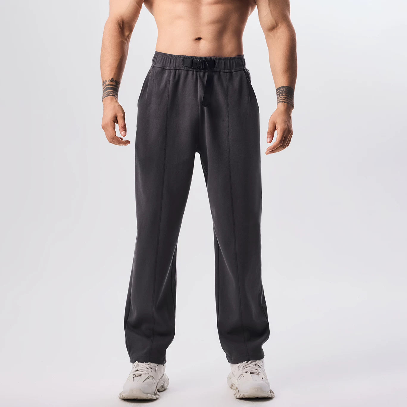 GD Heavyweight Sports Splicing Straight Pants