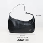 ChillHigh Leather Minimalist Large Capacity Messenger Bag