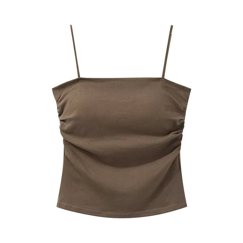 cantonstory Beautiful Back Padded Camisole