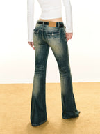 Ariseism Vintage Slim Slim Straight Pull Jeans