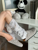 Cat & Sofa Grey Star Birkenstock Closed-Toe Sandals