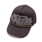 Cross Border Letter Printing Mesh Peak Cap