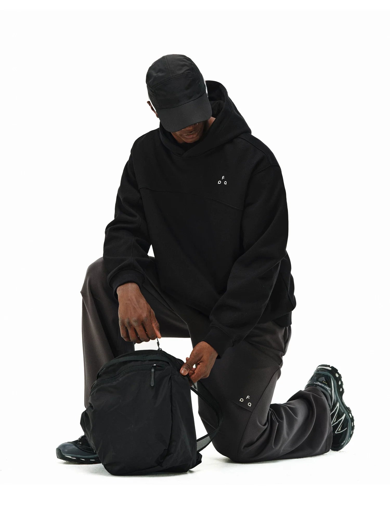 FPA Air Layer Structure Sports Running Print Hoodie