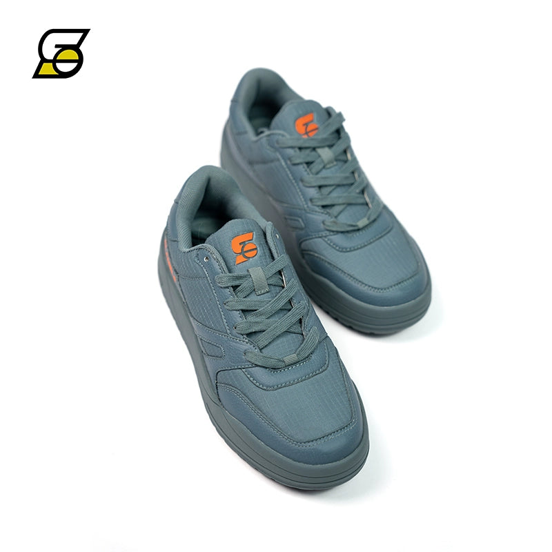 SLAMBLE Retro Casual White Sports Shoes