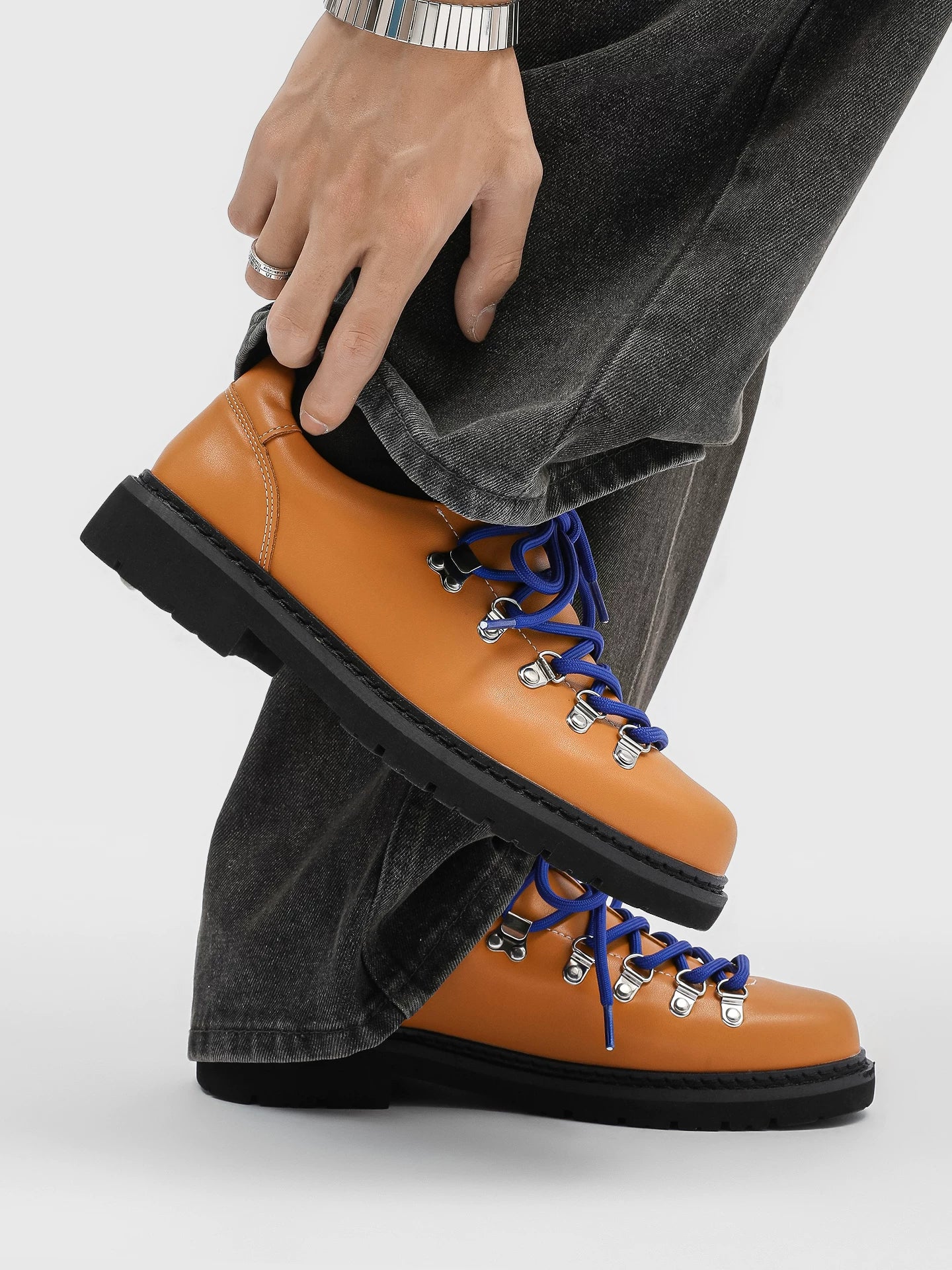 Pu Chen PUCH Rainbow Contrast Hiking Shoes