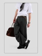 HANQIAORJI Versatile Casual Small Leather Shoes