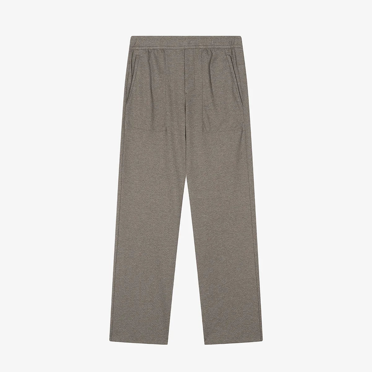 NO LOGO Loose Straight Sweatpants