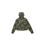 PLUS NO LOGO Washed Old Camouflage Jacket Zipper Jacket