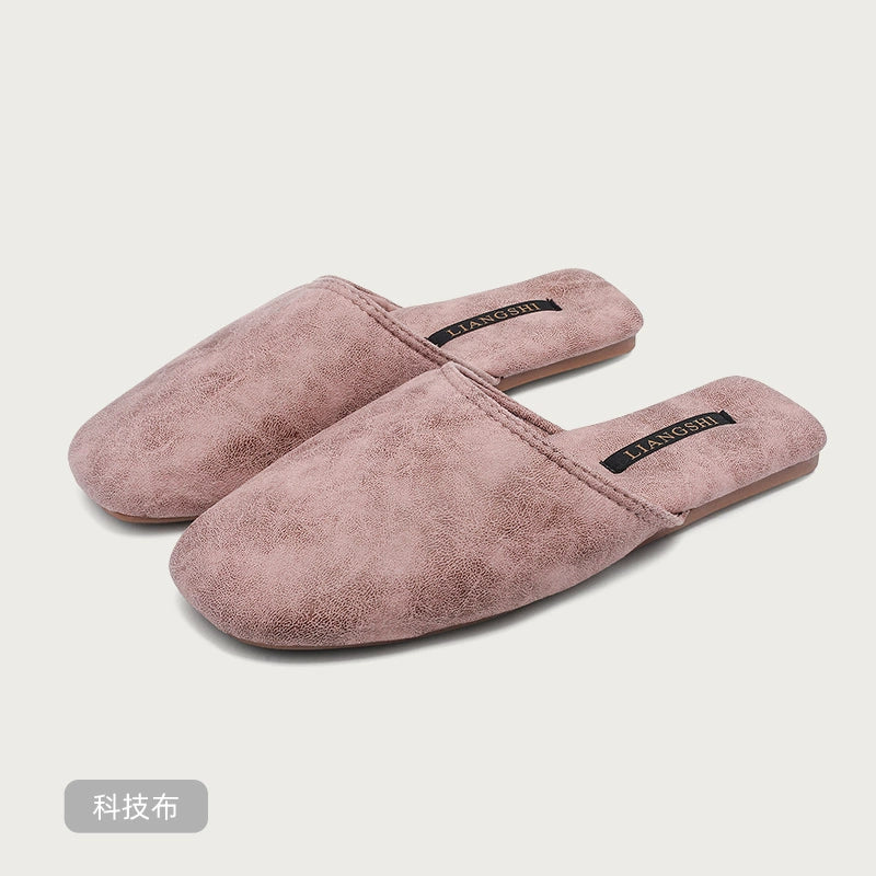 Breathable Toe-Cap Couple Slippers