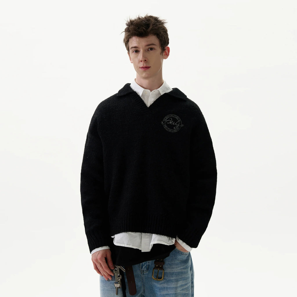 Madwitch Retro Lazy Style Long Sleeve Tee