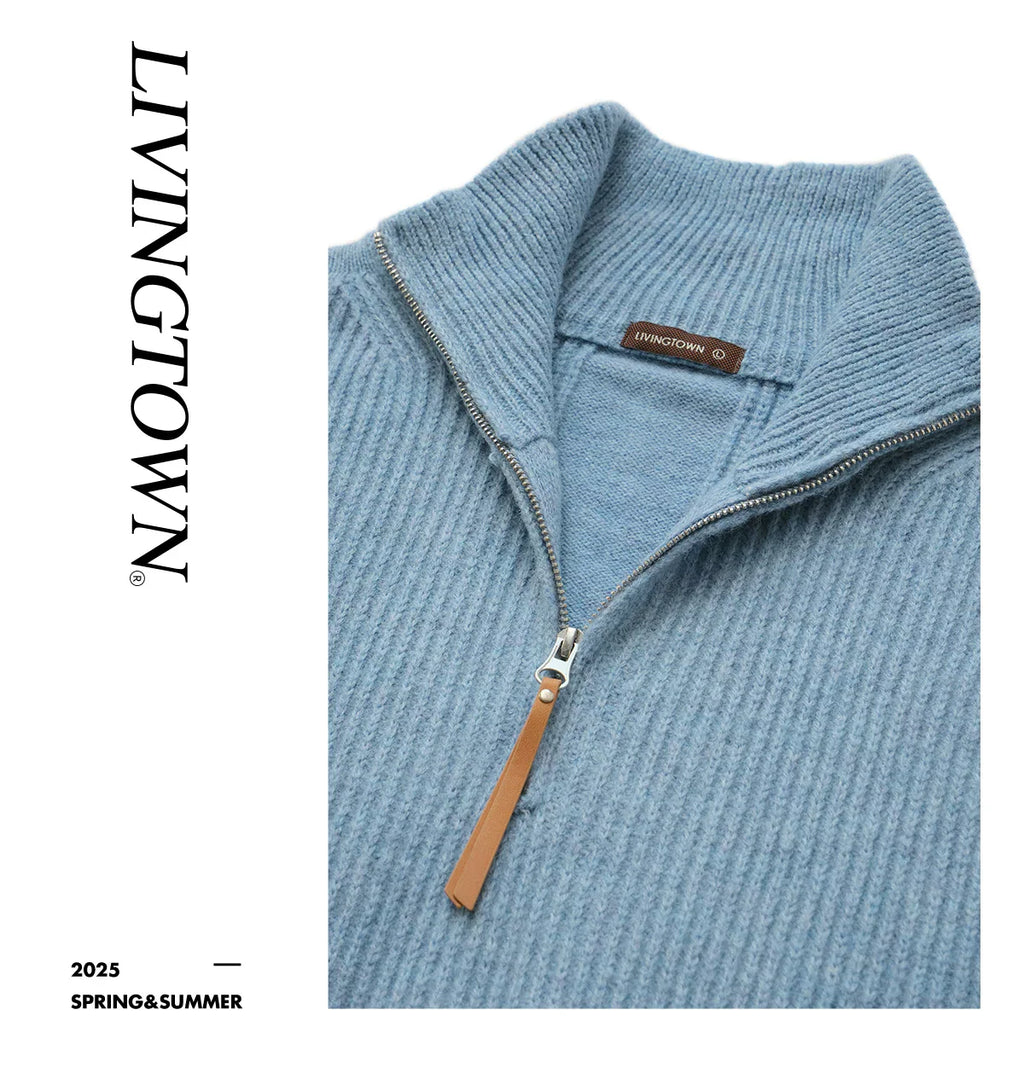 LIVINGTOWN Japanese Loose Casual Versatile Sweater Knitted Sweater