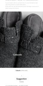 Cebostin Increases Height and Wears Lazy People with One Foot on Muller Shoes