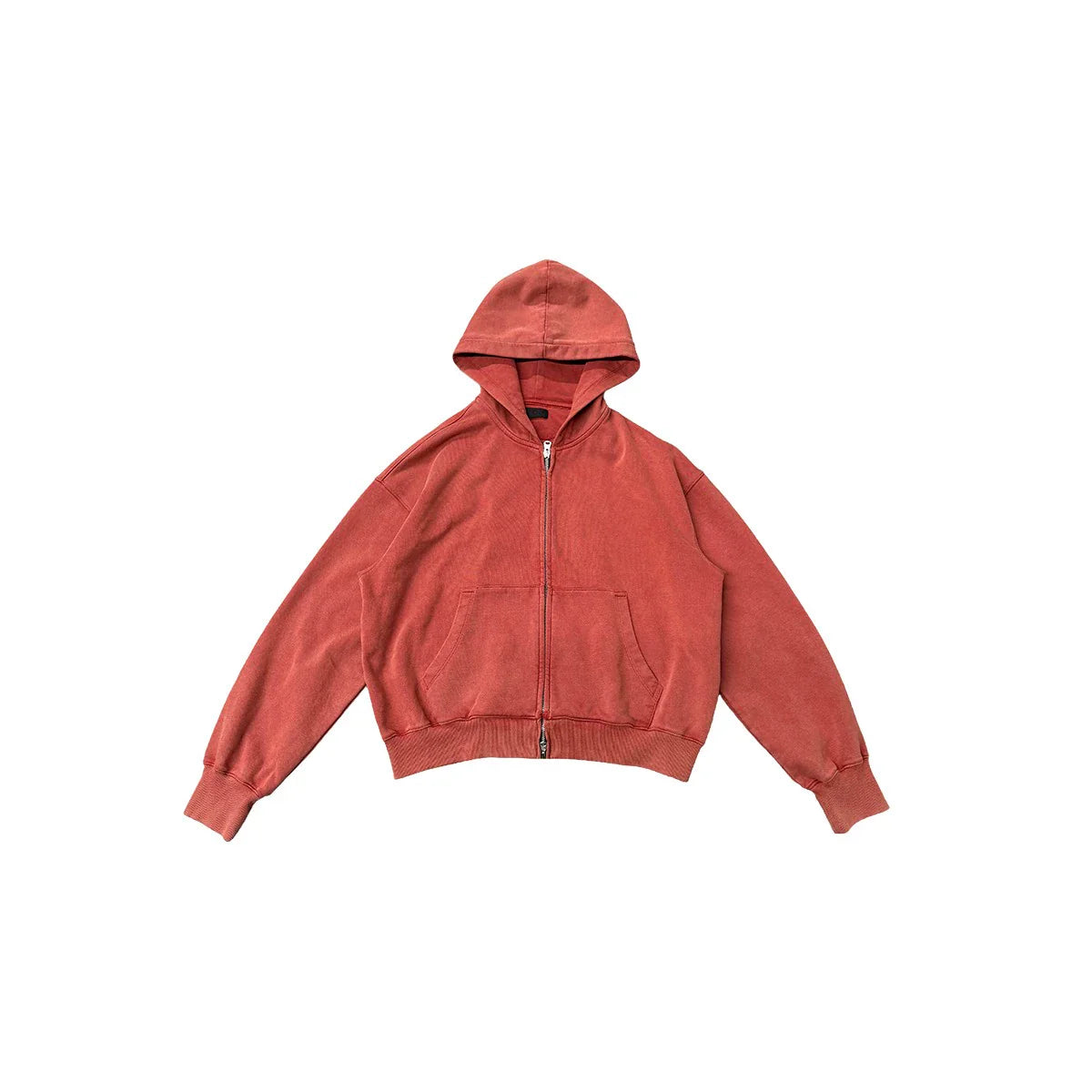 PLUS NO LOGO Vintage Hoodie Short Wide Jacket