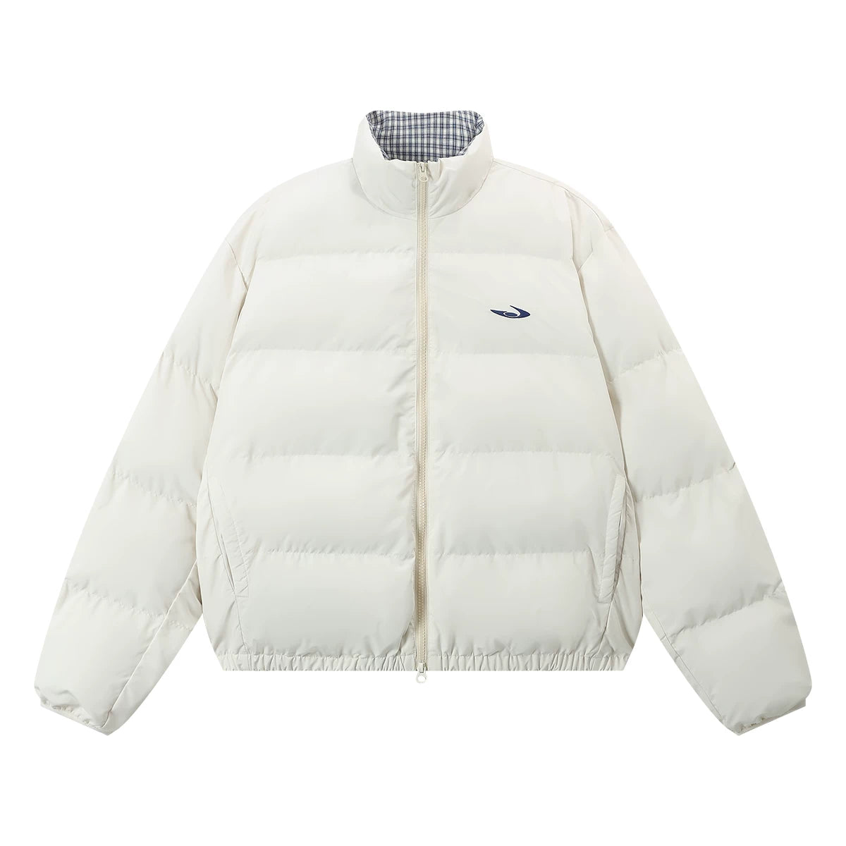 Mr. Jiangnan NewJNXS Christmas Plaid Patchwork Padded Jacket