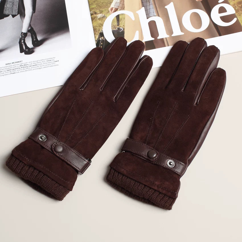 St. John's Goatskin Touch Screen Motorcycle Gloves