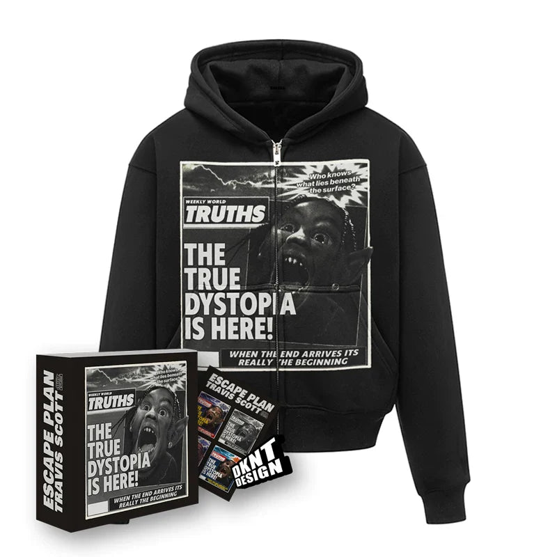 DKNT Travis Scott ESCAPE PLAN Hoodie