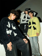 MANYSTON Cat Poses Sweater