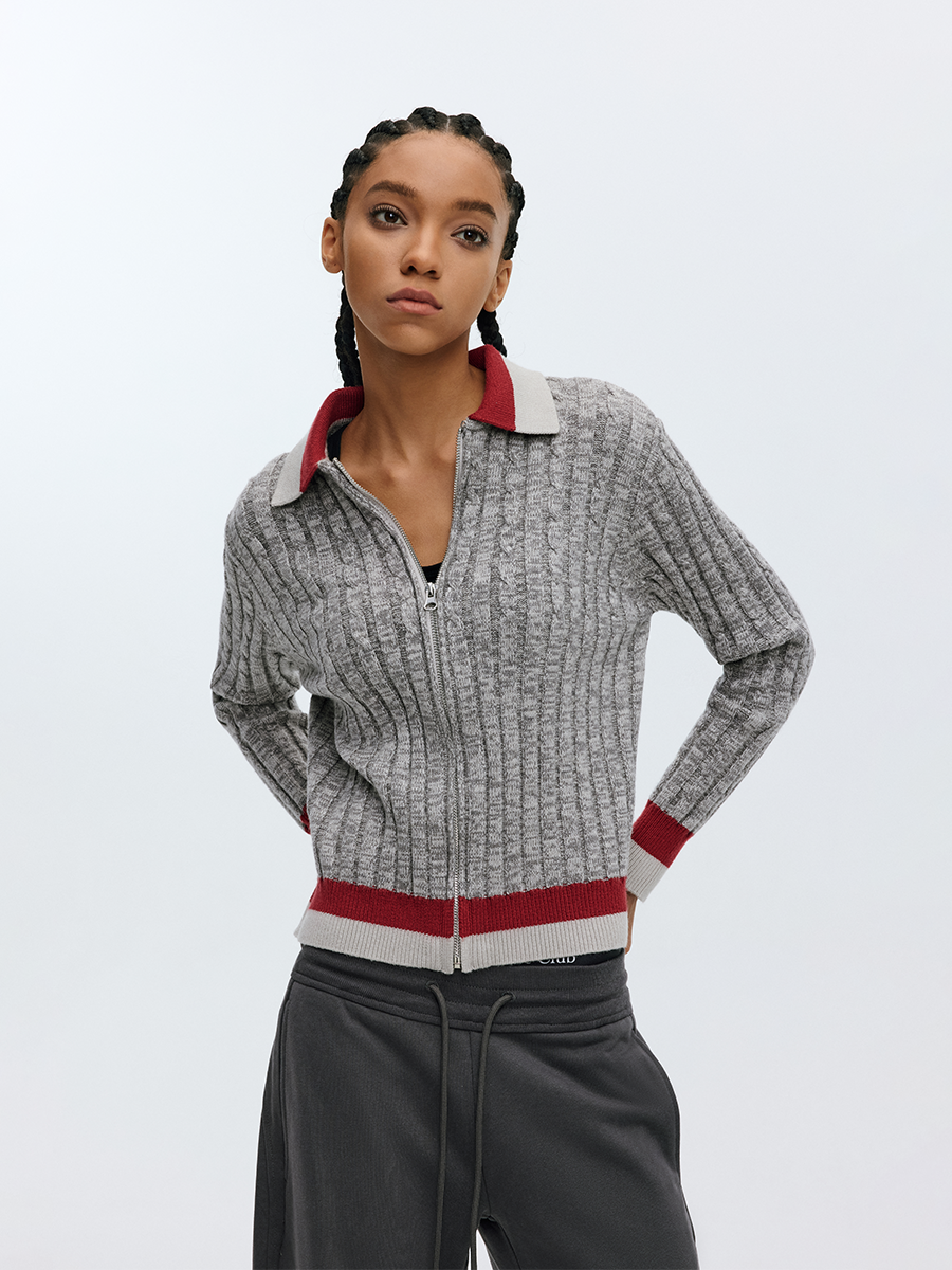 ATRY Skinny Versatile Short Sweater