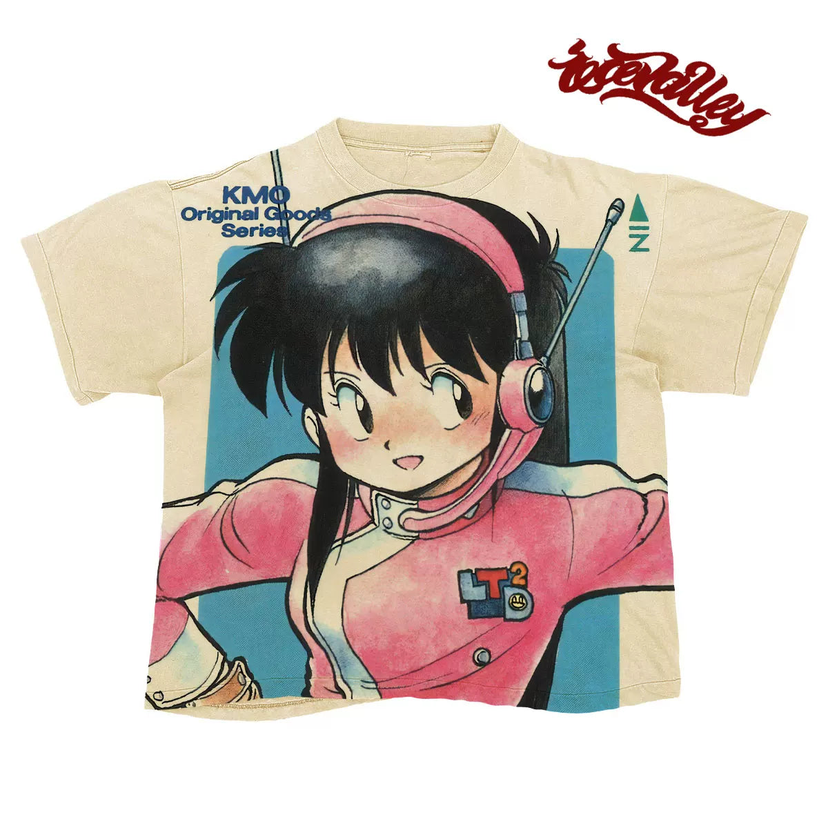 MELANIN Niche Cartoon Illustration Retro Short Sleeve T Shirt